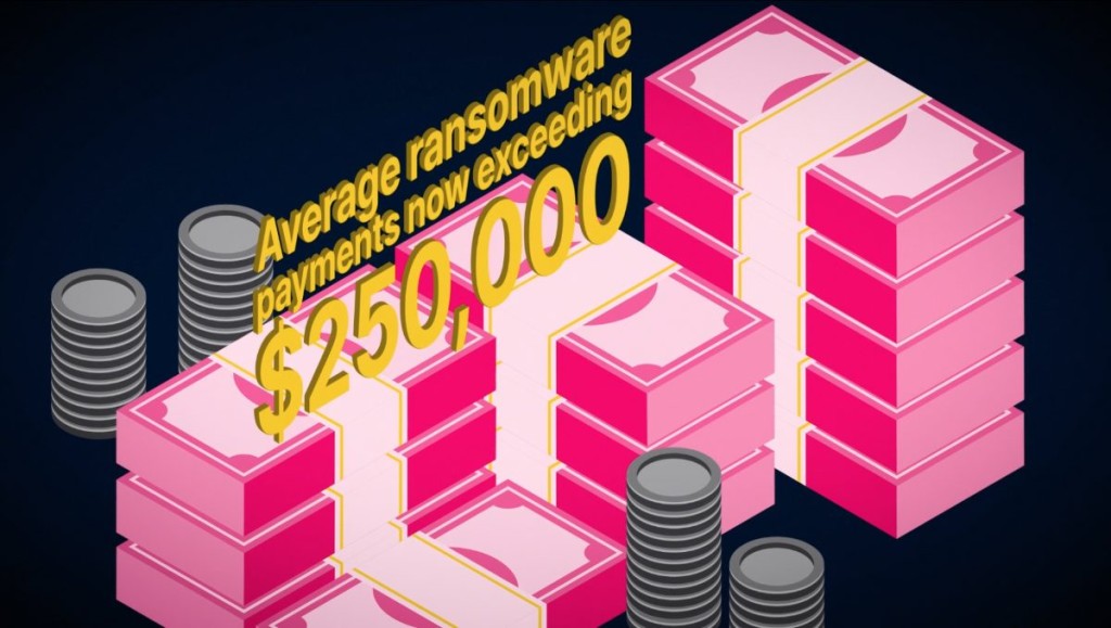 ransomware payments exceed 250k