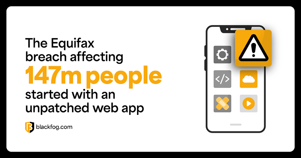 The Equifax breach affecting 147m people started with an unpatched web app