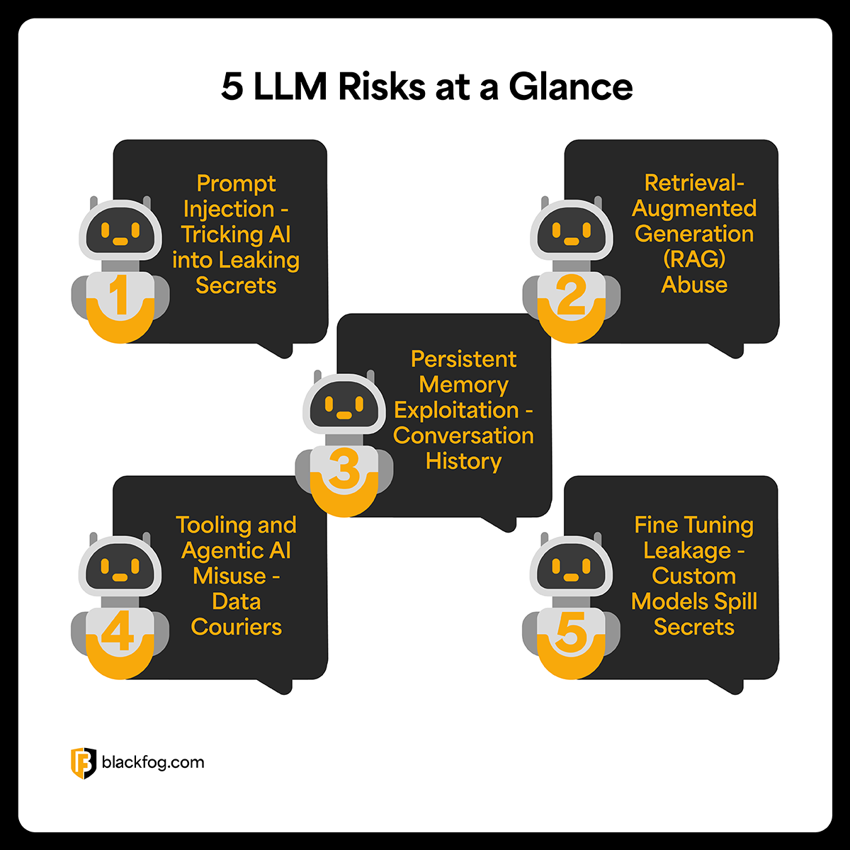 5 LLM Risks at a glance